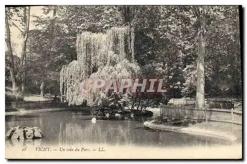 Cartes postales Vichy Un coin du Parc