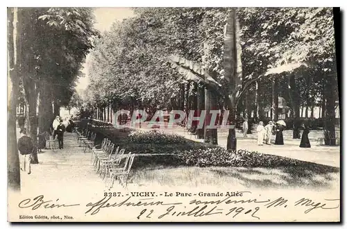 Cartes postales Vichy Le Parc Grande Allee