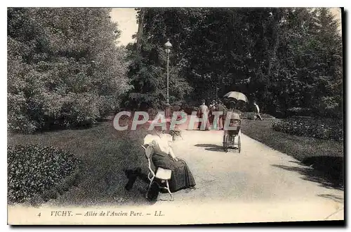 Ansichtskarte AK Vichy Allee de l'Ancien Parc