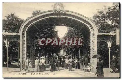 Cartes postales Vichy L'Allee du Casino