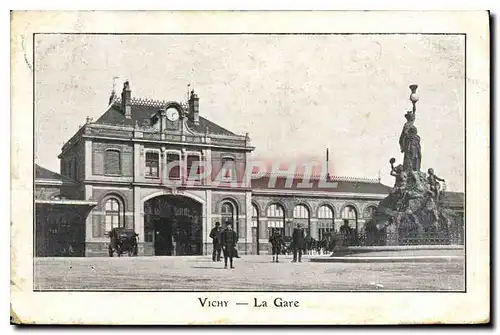 Cartes postales Vichy La Gare