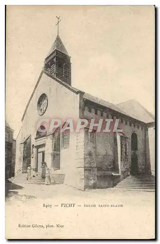 Ansichtskarte AK Vichy Eglise Saint Blaise