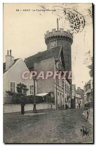 Cartes postales Vichy La Tour de l'Horloge