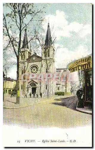 Cartes postales Vichy Eglise Saint Louis