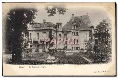 Cartes postales Vichy Le Pavillon Sevigne