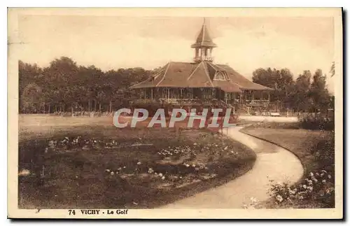 Cartes postales Vichy Le Golf