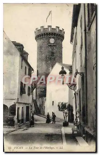 Cartes postales Vichy La Tour de l'Horloge