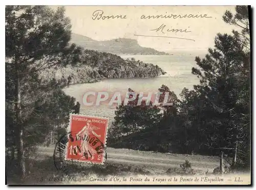 Cartes postales L'Esterel Corniche d'Or