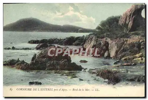 Cartes postales Corniche de l'Esterel pres d'Agay