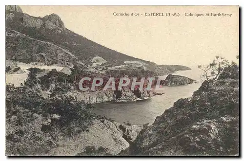 Cartes postales Corniche d'Or Esterel (A M)