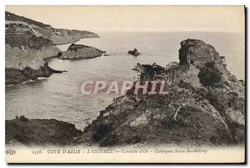 Cartes postales L'Esterel Corniche d'Or