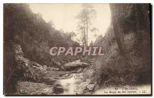 Ansichtskarte AK L'Esterel Les Gorges du Mal Infermet