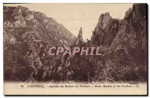 Ansichtskarte AK L'Esterel Aiguilles des Rochers du Perthuis