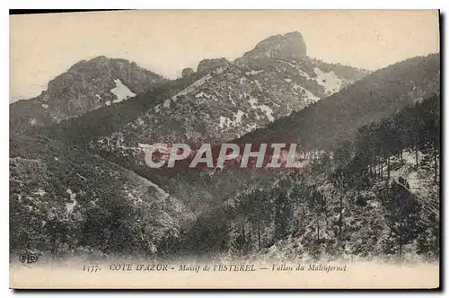 Ansichtskarte AK Massif de l'Esterel Vallon du Malinfernet