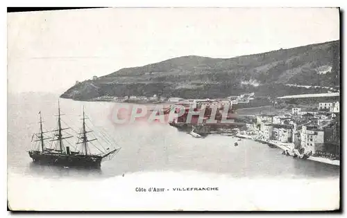 Cartes postales Villefranche Cote d'Azur