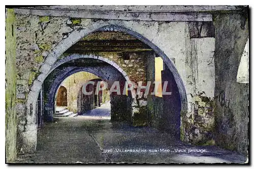 Cartes postales Villefranche Vieux passage