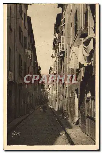 Cartes postales Toulon (Var) Une Rue du vieux quartier