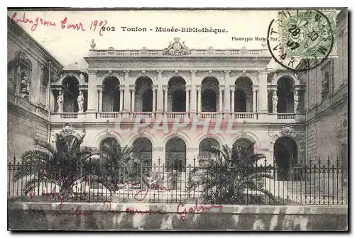 Cartes postales Toulon Musee Bibliotheque