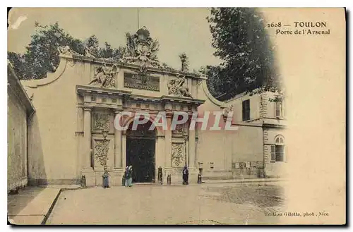 Cartes postales Toulon Porte de l'Arsenal