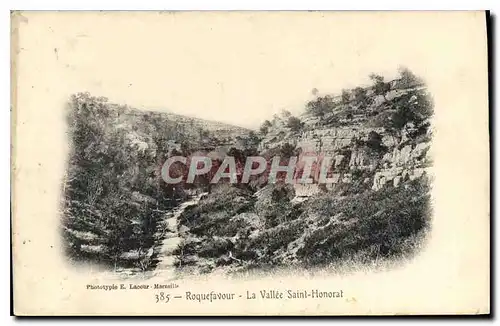 Cartes postales Roquefavour La Vallee Saint Honorat