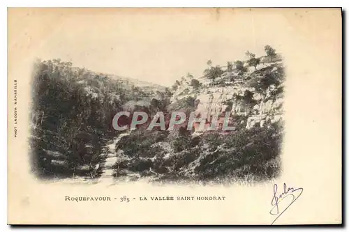 Cartes postales Roquefavour La Vallee Saint Honorat