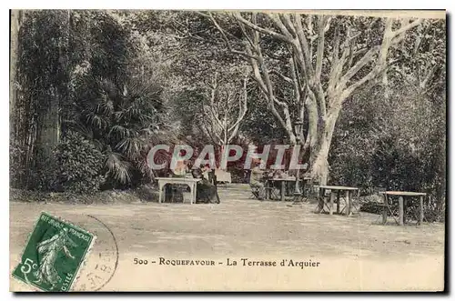 Cartes postales Roquefavour La Terrasse d'Arquier