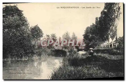 Cartes postales Roquefavour Les Bords de l'Arc