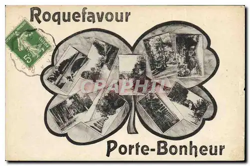 Cartes postales Roquefavour Porte Bonheur