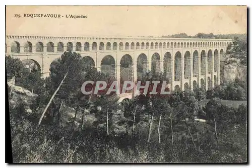 Ansichtskarte AK Roquefavour L'Aqueduc