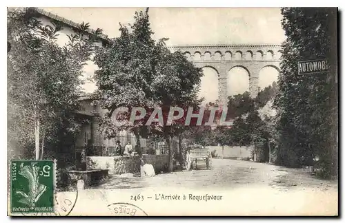 Cartes postales Roquefavour L'Arrivee