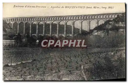 Cartes postales Roquefavour Aqueduc