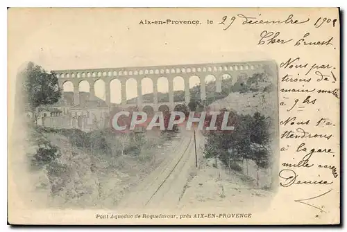 Ansichtskarte AK Roquefavour Pont Aqueduc