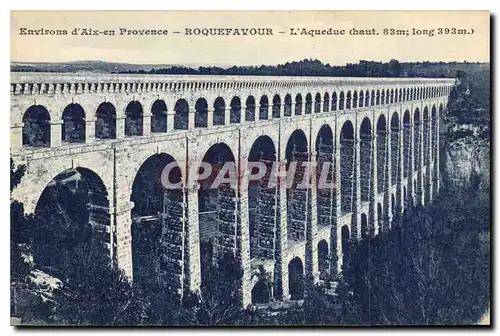 Ansichtskarte AK Roquefavour L'Aqueduc