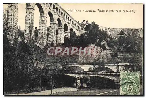 Ansichtskarte AK Roquefavour Aqueduc