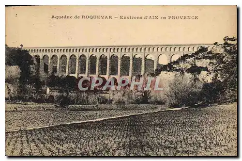 Ansichtskarte AK Roquefavour Aqueduc