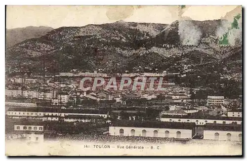 Cartes postales Toulon Vue Generale