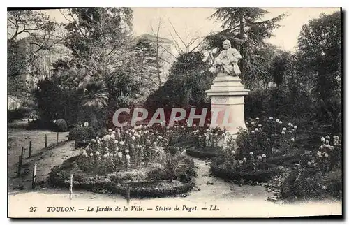 Cartes postales Toulon Statue de Puget