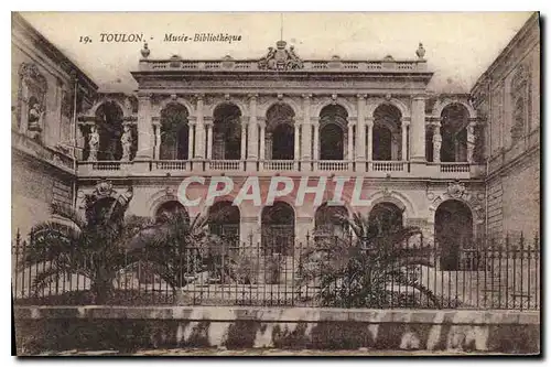 Cartes postales Toulon Musee Bibliotheque