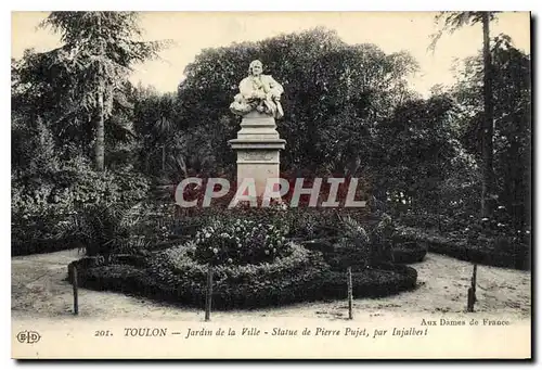 Cartes postales Toulon Jardin de la Ville