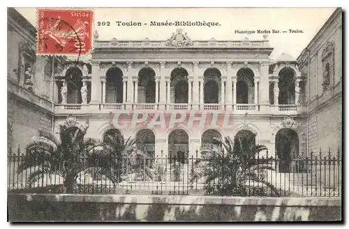 Cartes postales Toulon Musee Bibliotheque