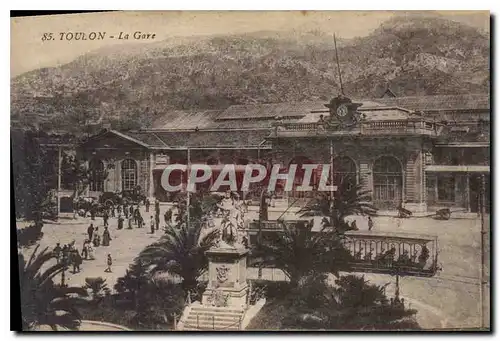 Cartes postales Toulon La Gare