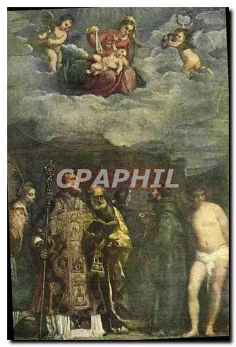 Cartes postales Tiziano La Madonna di S Niccolo dei Frari Roma