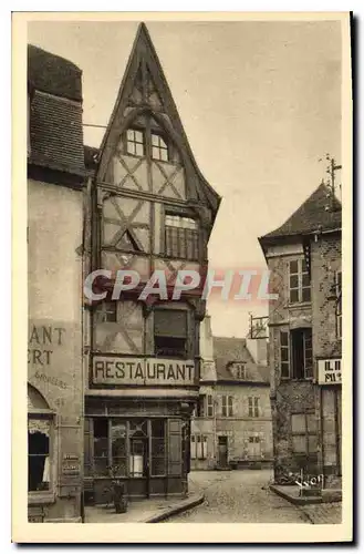 Cartes postales Moulins (Allier) Maison du XIIe siecle Restaurant