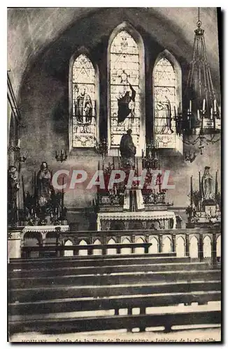 Cartes postales Moulins Interieur de la Chapelle