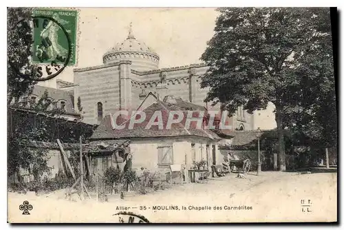 Cartes postales Moulins La Chapelle des Carmelites