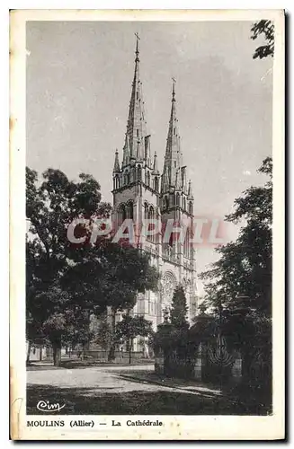 Cartes postales Moulins (Allier) La Cathedrale