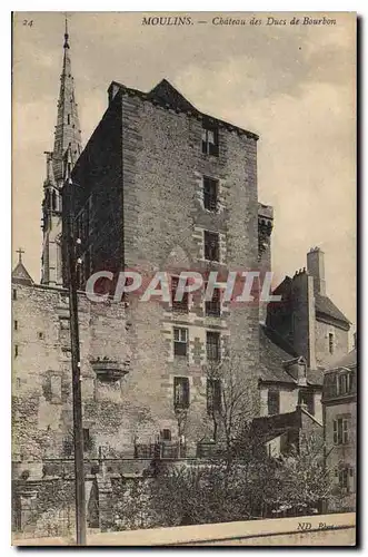 Cartes postales Montlucon Chateau des Dues de Bourbon