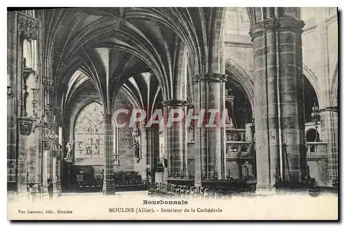 Cartes postales Moulins (Alleir) Interieur de la Cathedrale