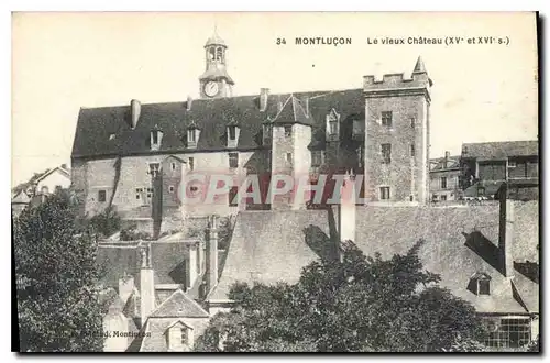 Cartes postales Moulins Le vieux Chateau (XV et XVIe s)