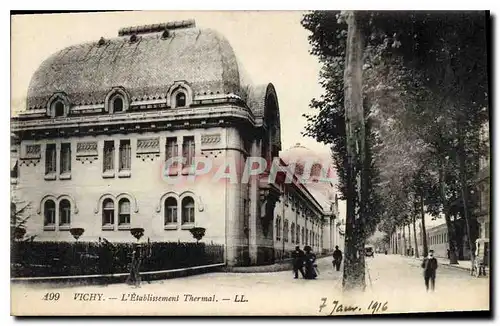 Cartes postales Vichy L'Etablissement Thermal